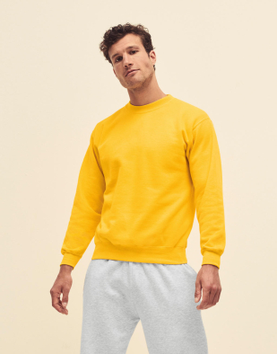 Sweatshirt Fruit of the Loom Classic Set In Sweat 21601 | Swedishmerch