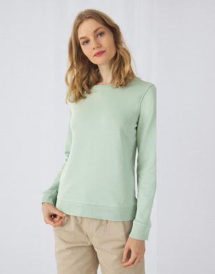 Sweatshirt B&C Organic Inspire Crew Neck /women_° 22942 | Swedishmerch