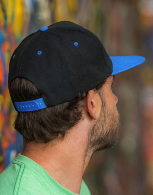 Keps Result Headwear Bronx Original Flat Peak Snap Back Dual Color Cap 08234 | Swedishmerch