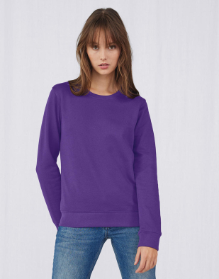 Sweatshirt B&C Organic Inspire Crew Neck /women_° 22942 | Swedishmerch