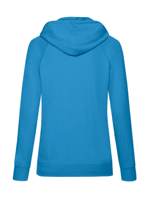 Hoodie Fruit of the Loom Ladies Lightweight Hooded Sweat 21301 | Swedishmerch