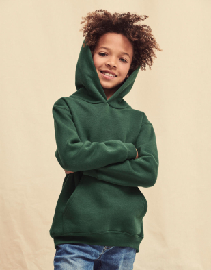 Hoodie Fruit of the Loom Kids Premium Hooded Sweat 27801 | Swedishmerch