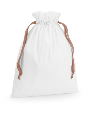 Väska Westford Mill Cotton Gift Bag with Ribbon Drawstring 92128 | Swedishmerch